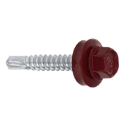 Farmářský šroub s podl. do oceli ≤3 mm RAL 3005 4,8X25 (250ks)